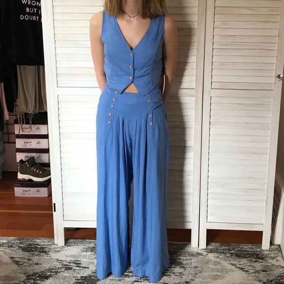 Blue 2 piece Illa Illa outfit - Picture 4 of 4